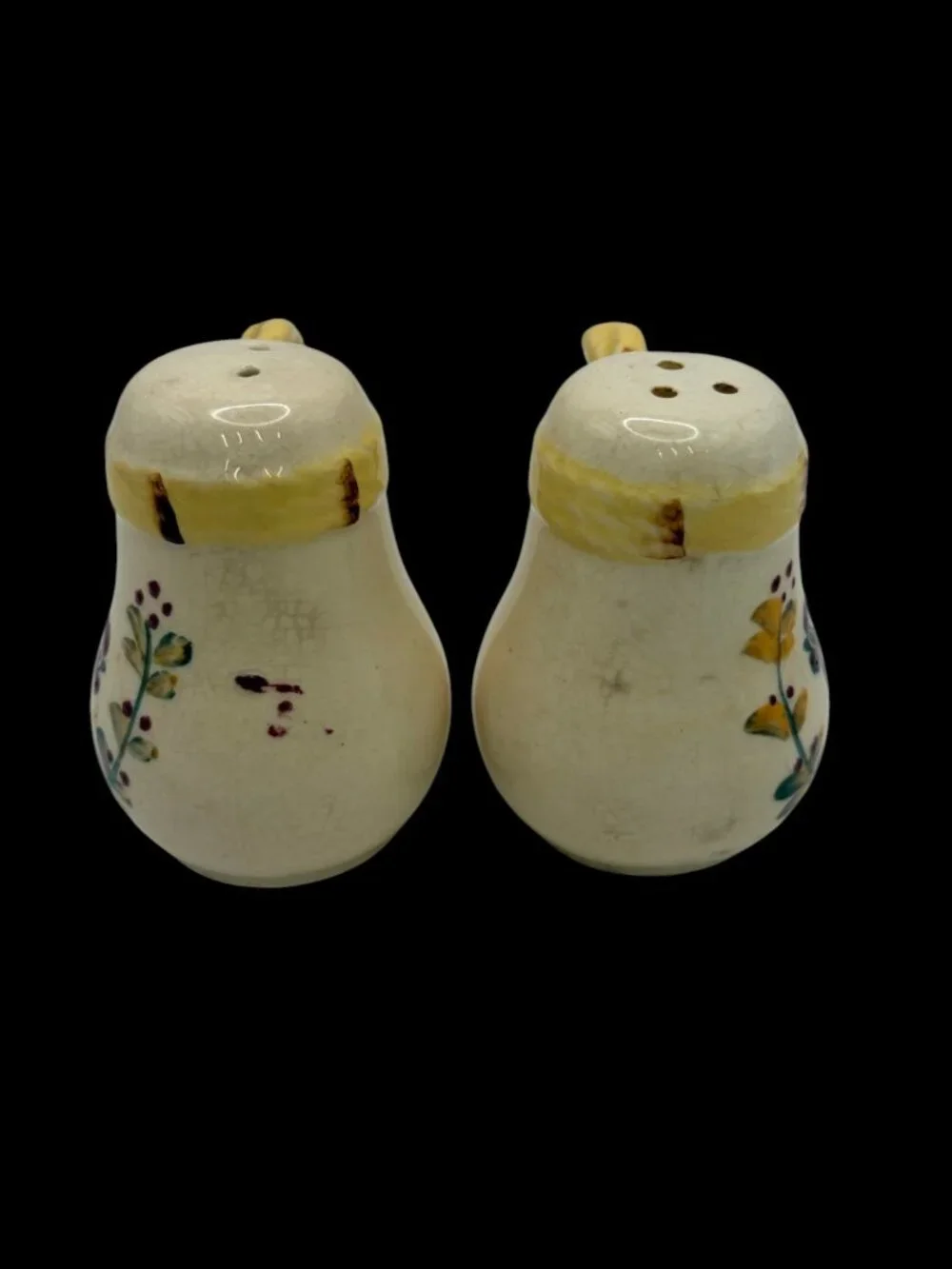 Vintage Japan Rooster Salt & Pepper Shakers Set – Hand Painted Ceramic Country